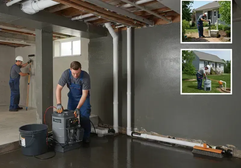 Basement Waterproofing and Flood Prevention process in Vermilion County, IL